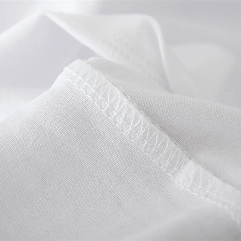 Letter Print Crew Neck Tee